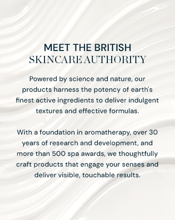 Elemis London brand intro over white moisturizer texture.