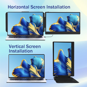 portable dual monitor for laptop