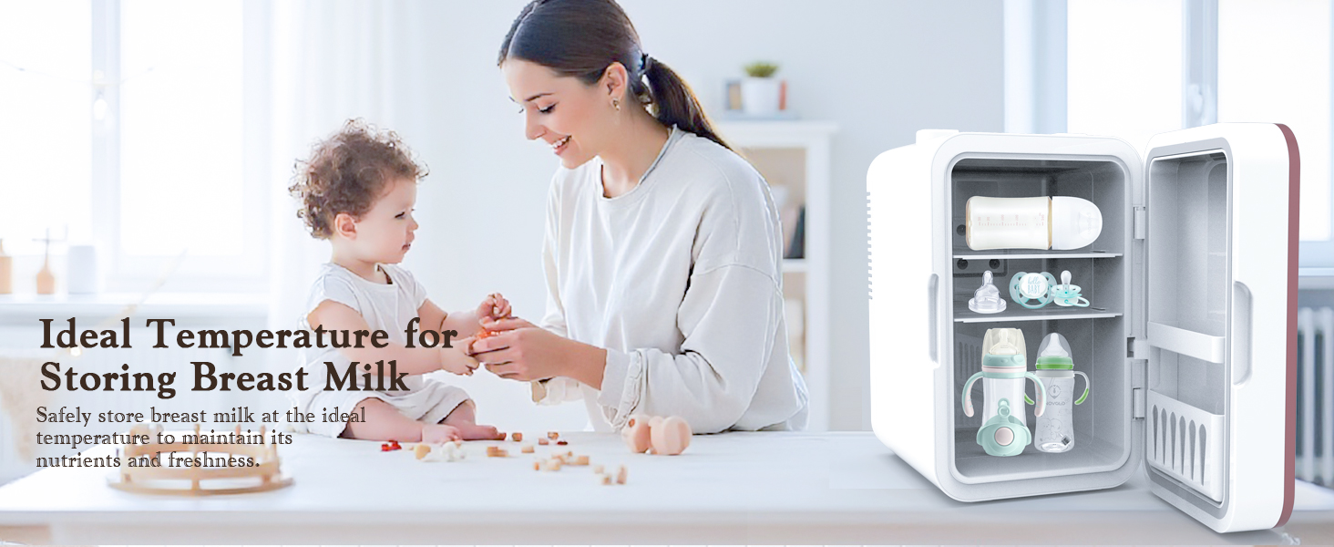 mini fridge for breastmilk storage
