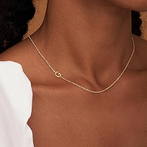 letter necklace