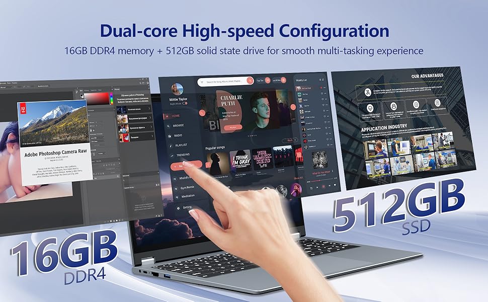 laptop touch screen