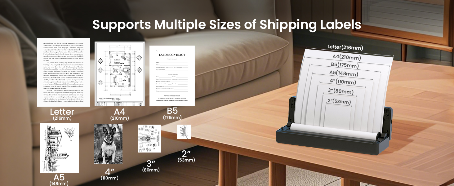 vretti Portable Printer