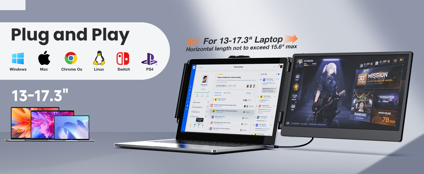 portable monitor for laptop