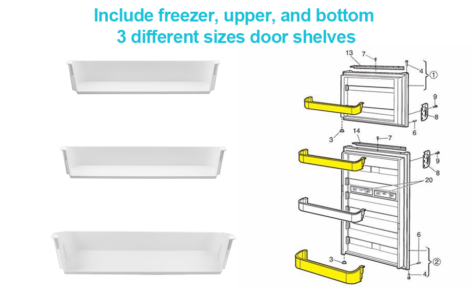 Dometic Refrigerator Door Shelf