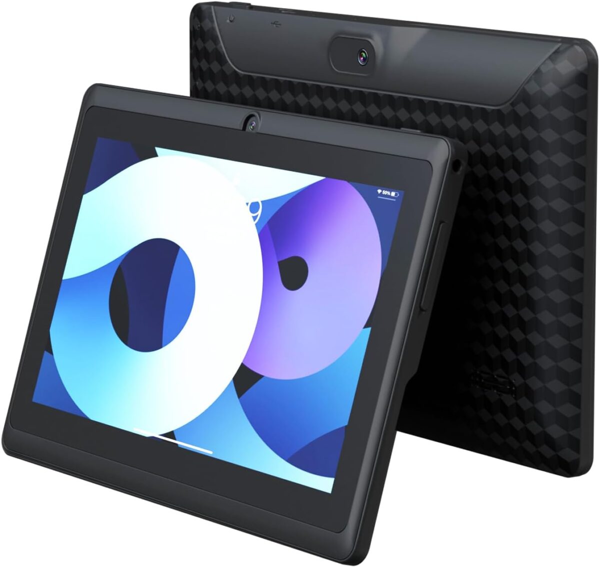 7 Inch Tablet, Android 12 Tablet PC, 4GB RAM 32GB ROM Storage Supports 1TB expansion Quad-Core Processor 2MP+5MP Dual Camera 3000 mAh Battery, WiFi Bluetooth 7″ LED IPS convenient Android Tablets.
