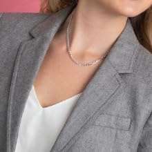long chain necklace for women | 925 sterling silver jewelry