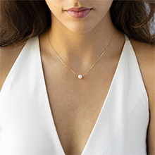 single pearl necklace