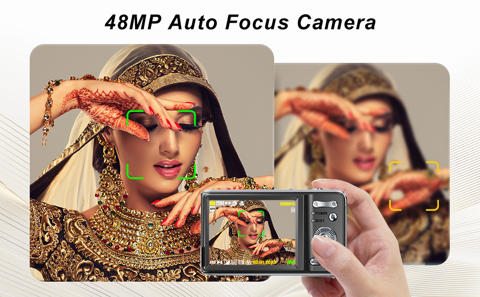 Digital Camera HD 1080P 36MP
