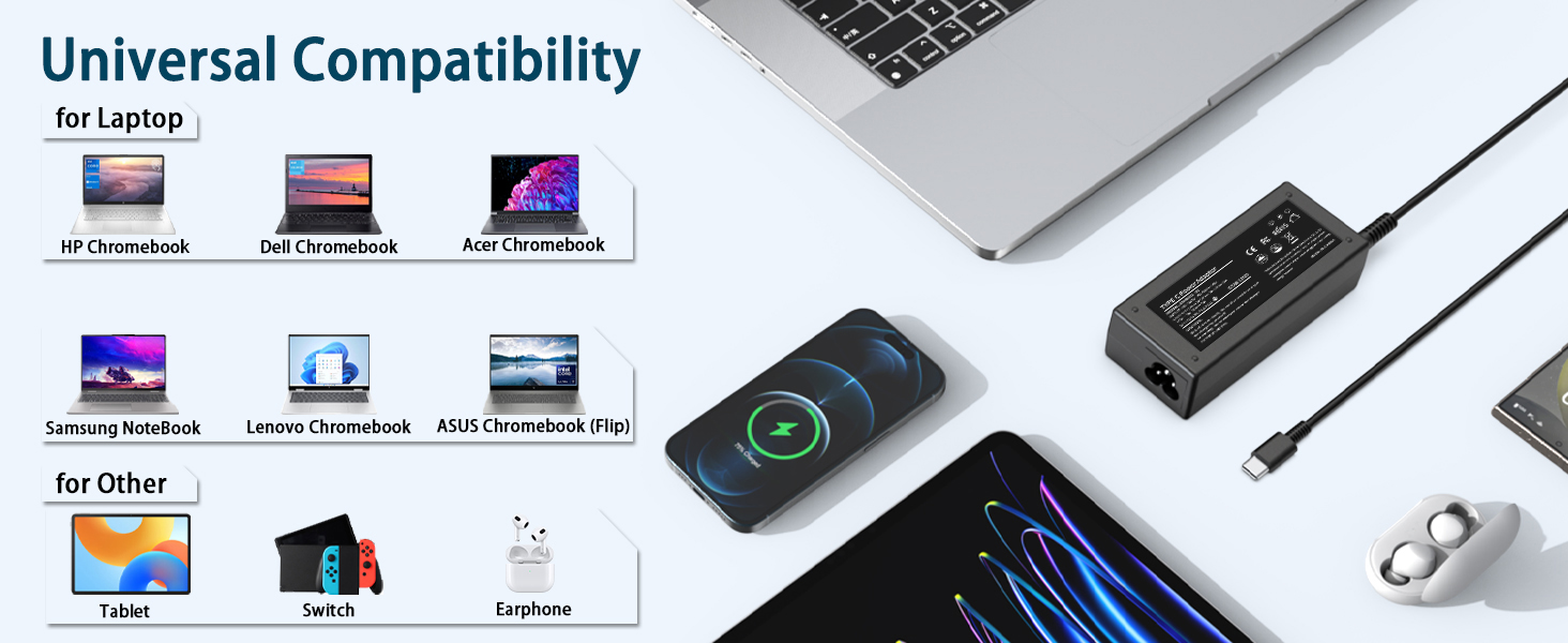 chromebook charger usb-c
