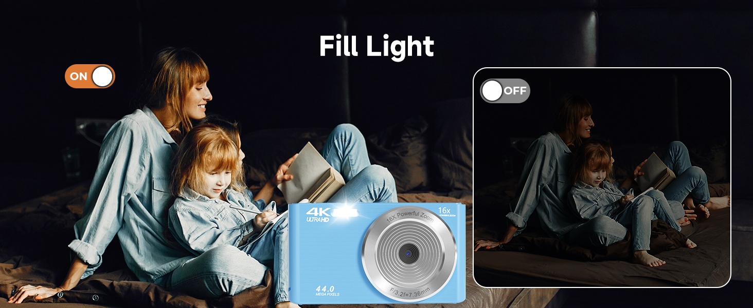fill lights，digital camera，digital camera forkids，vintage digital camera