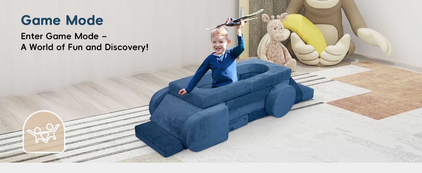 Modular Kids Play Couch