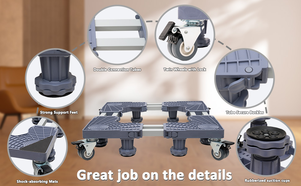 The details of the washer stand
