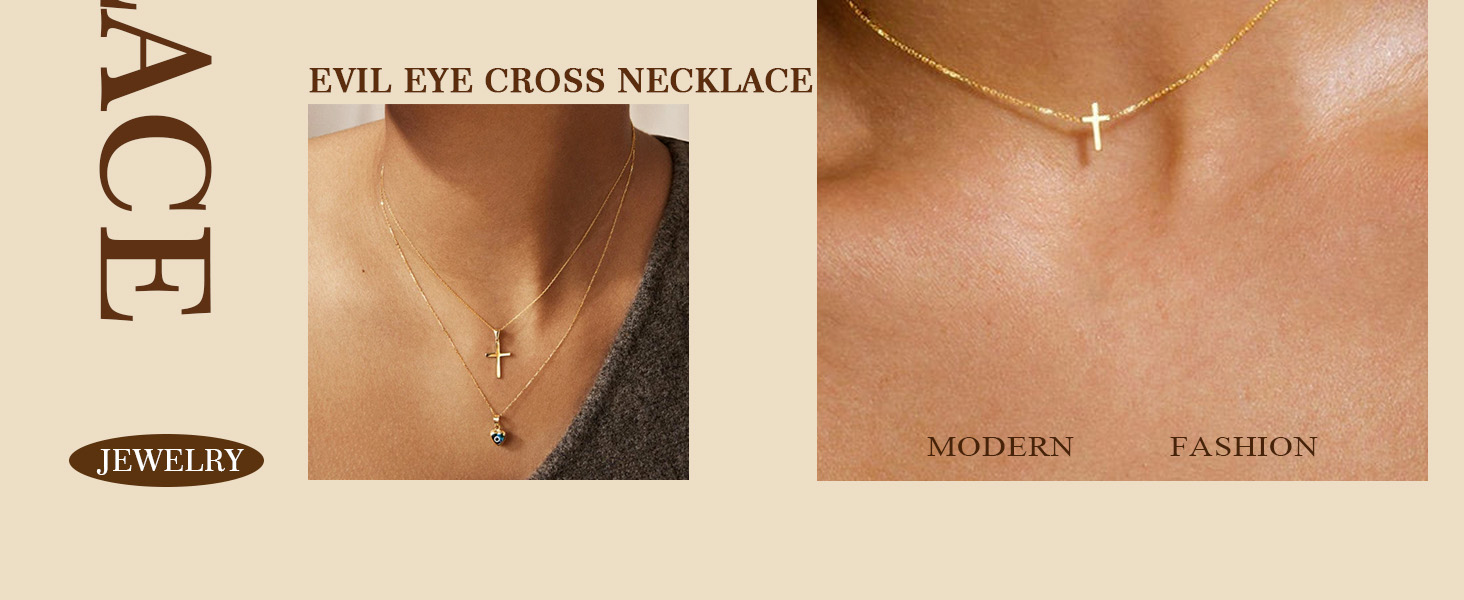cross necklace for women