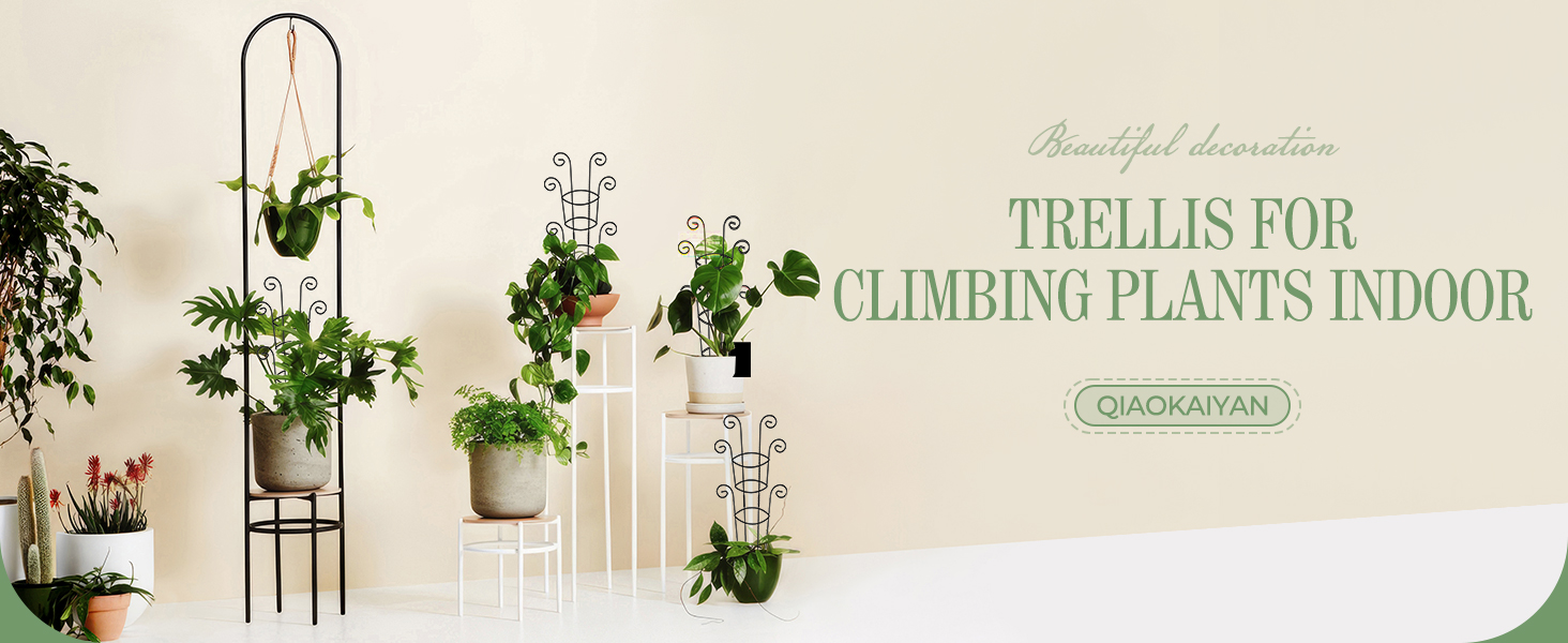 qiaokaiyan plant trellie indoor