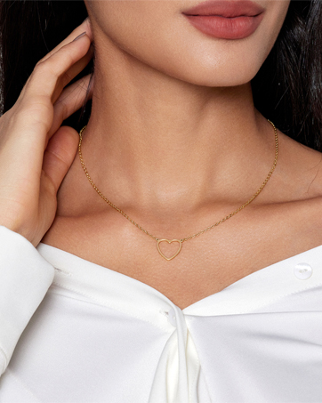 8ac7050a eb3d 4573 b80a 630b9ea45cdb. CR0,0,362,453 PT0 SX362 V1 Diamond Pendant Necklace for Women, Dainty Gold Necklace 18k Gold Plated Paperclip Choker Necklaces Cute Open Oval Necklaces Simple Gold Necklace Jewelry Gifts for Women Trendy
