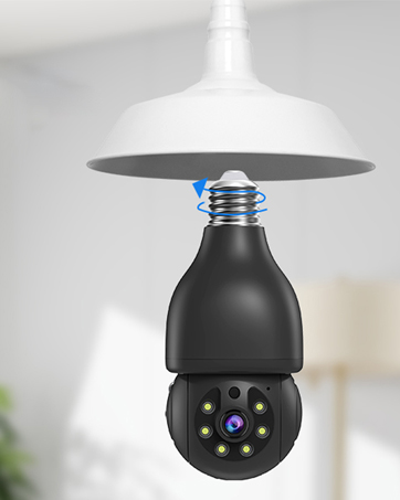 light bulb security camera