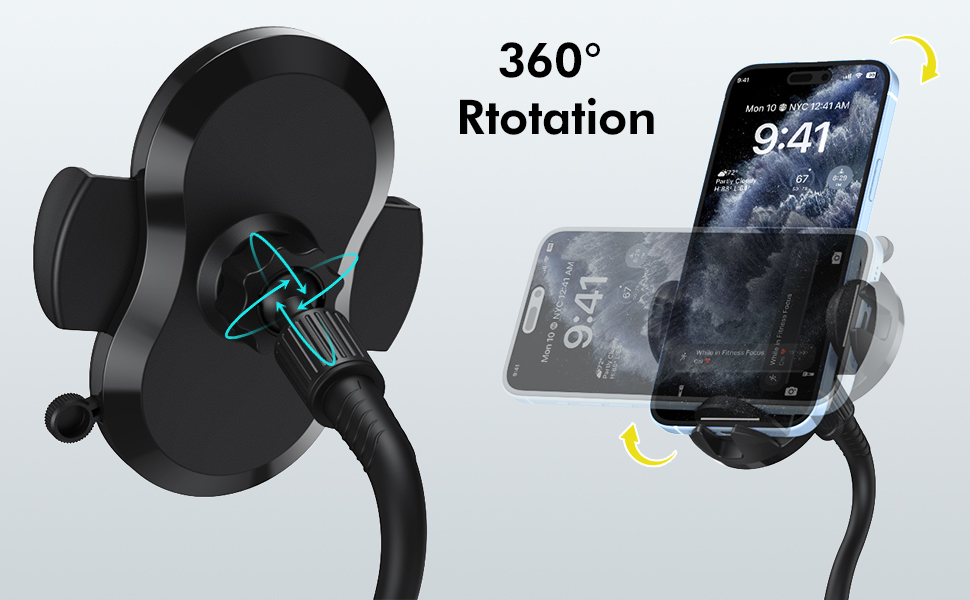 cup phone holder for car