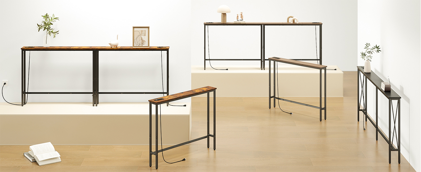 elyken narrow console table