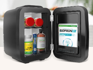 Mini Fridge Small Refrigerator Portable Thermoelectric Cooler and Warmer Fridge