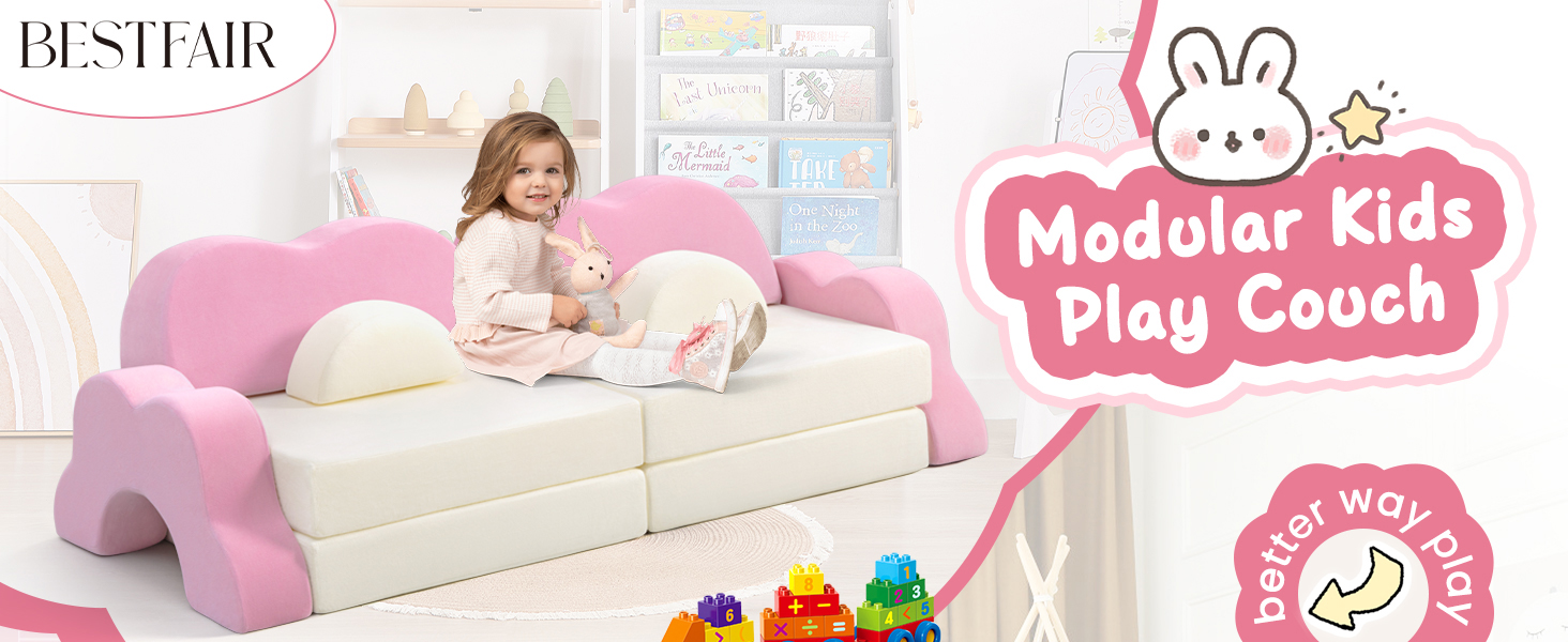 modular kids play couch