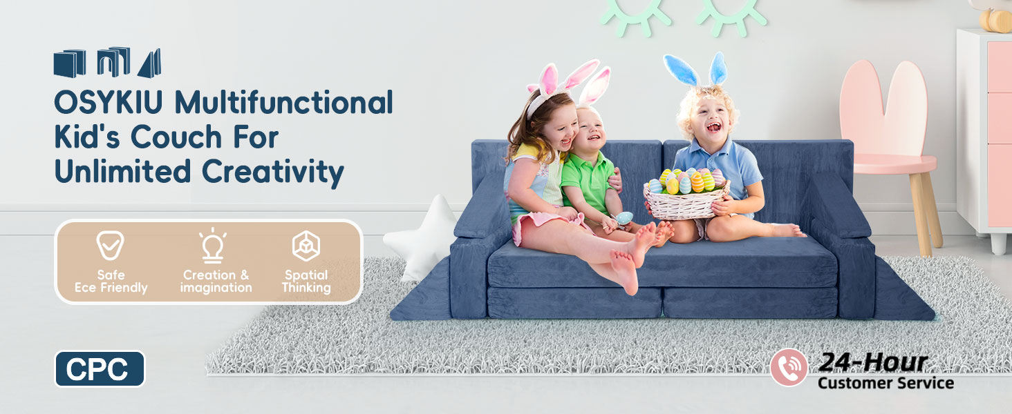 Modular Kids Play Couch