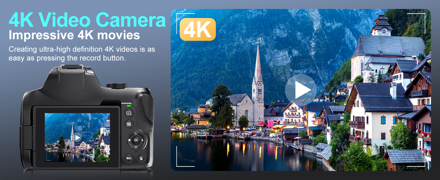 12X Optical Zoom Camera