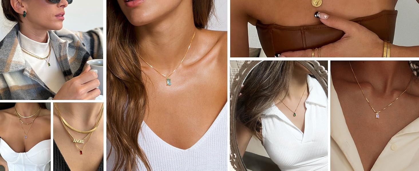 cubic zirconia necklace