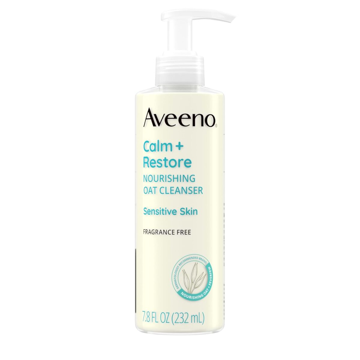 Aveeno Calm and Restore Nourishing Oat Cleanser – 7.8 fl oz