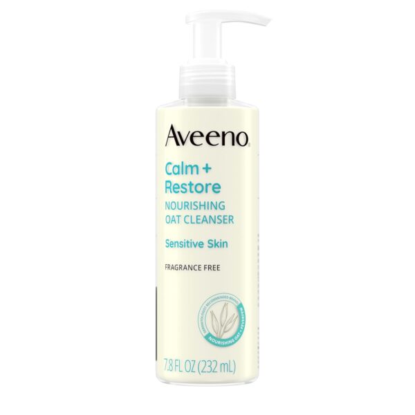 Aveeno Calm and Restore Nourishing Oat Cleanser – 7.8 fl oz