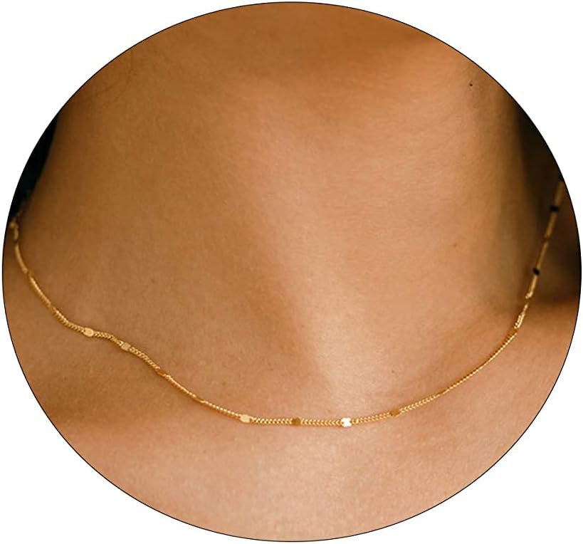Gold-plated necklaces