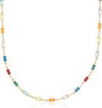 Gold-plated necklaces