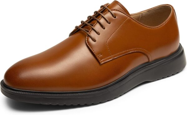 Bruno Marc Men’s MaxFlex Polish Casual Dress Lace-Up Oxfords Business Formal Derby Sneakers