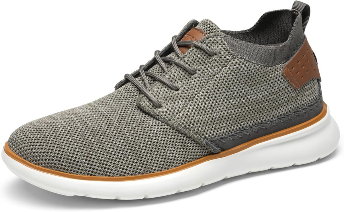 Bruno Marc Men’s Mesh Fabric Fashion Sneakers Casual Oxfords Lightweight Breathable Versatile Walking Shoes