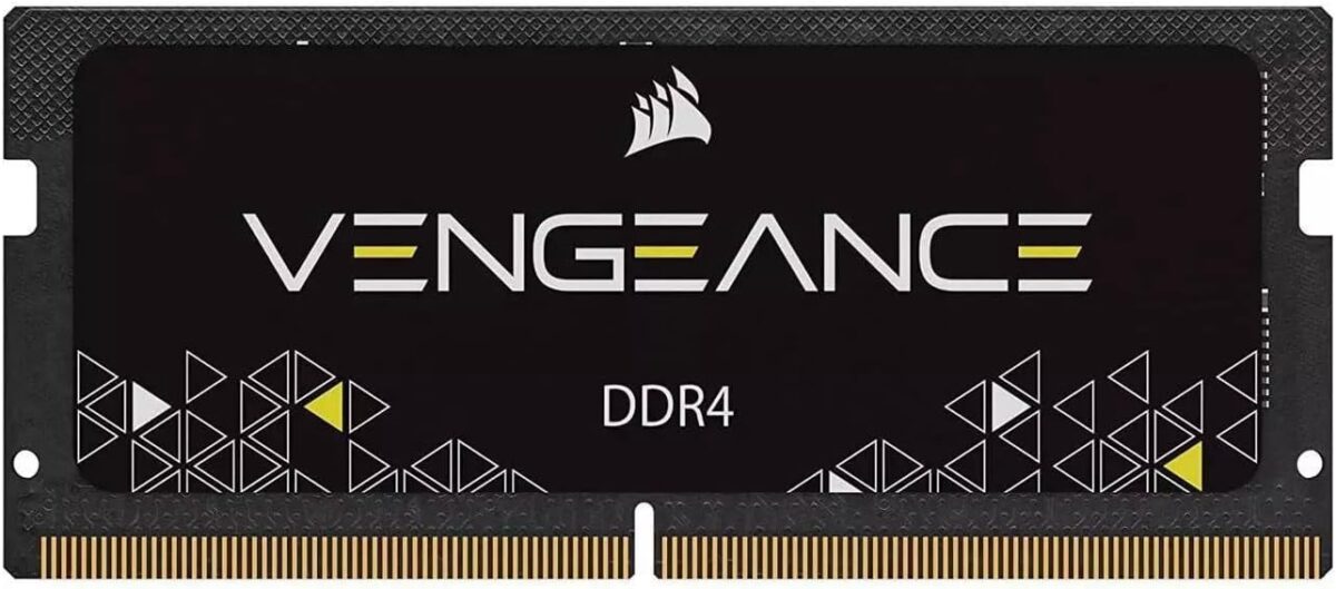 CORSAIR Vengeance SODIMM DDR4 RAM 16GB (1x16GB) 3200MHz CL22-22-22-53 1.2V Intel AMD Laptop Notebook Memory – Black (CMSX16GX4M1A3200C22)