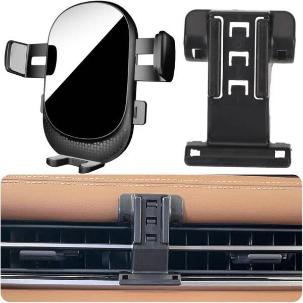 Car Phone Holder for Infiniti QX60 Auto Accessories [Only for 2022-2026 QX60] [Auto Lock Hands Free Cell Phone Mount Car fits for iPhone & All Smartphones]