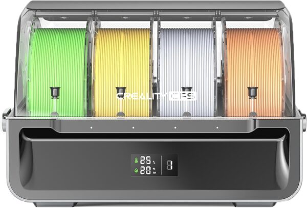 Creality CFS Multi Color 3D Printer Automatically Filament System, Anti-Moisture Filament Storage, Supports 4 Parallel Devices for 16 Color Printing, Compatible with K2 Plus/Hi Series 3D Printer
