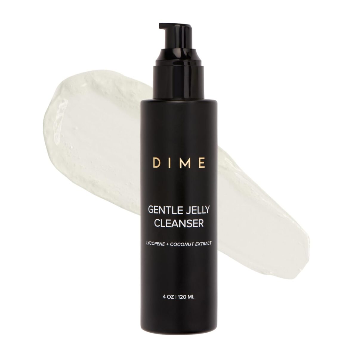 DIME Beauty Gentle Jelly Cleanser Hydrating Facial Cleanser and Makeup Remover with Vitamin E Sensitive Skin Face Wash 4 oz 120 ml DIME Beauty Gentle Jelly Cleanser, Hydrating Facial Cleanser and Makeup Remover with Vitamin E, Sensitive Skin Face Wash, 4 oz / 120 ml