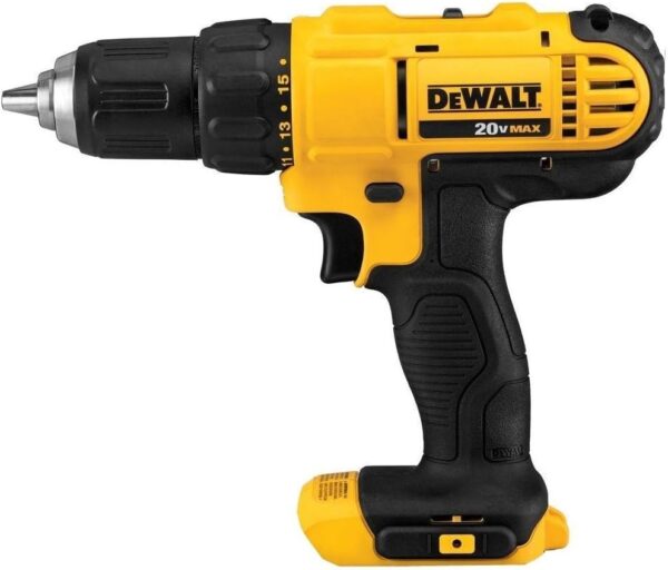 Dewalt DCD771B 20V MAX Cordless Lithium-Ion 1/2 inch Compact Drill Driver – Bare Tool