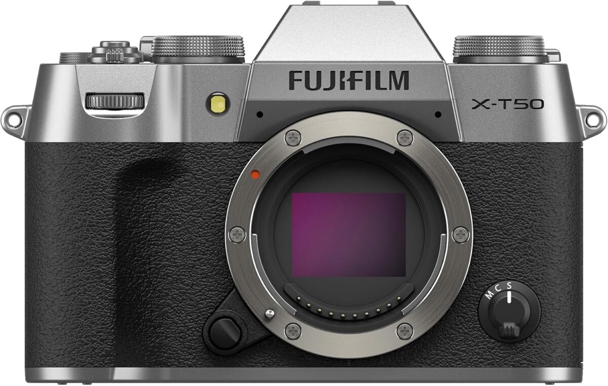 Fujifilm X-T50 Mirrorless Digital Camera Body – Silver