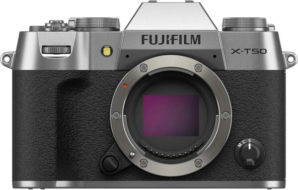 Fujifilm X-T50 Mirrorless Digital Camera Body – Silver
