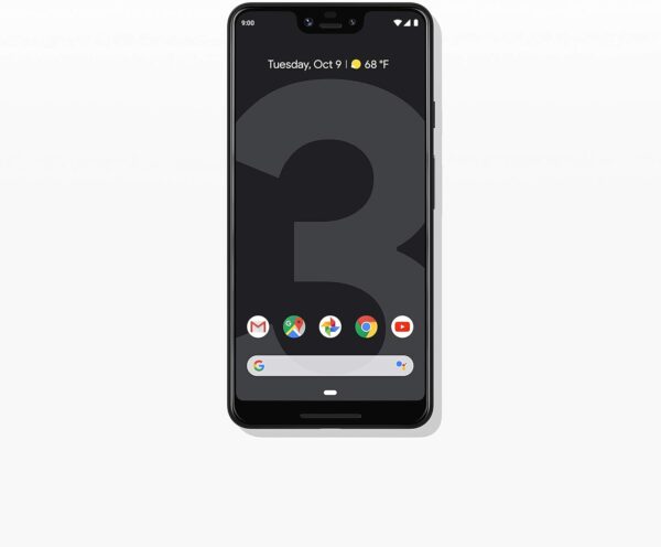 Google – Pixel 3 XL with 128GB Memory Cell Phone (Unlocked) – Just Black