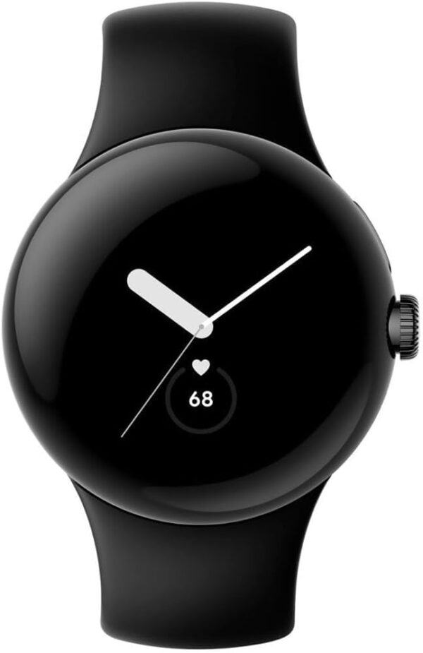 Google Pixel Watch LTE Smartwatch Compatible with Cellular or WiFi Data, GPS, BT and Heart Rate Monitor 41mm, Bulk Packaging (Matte Black)