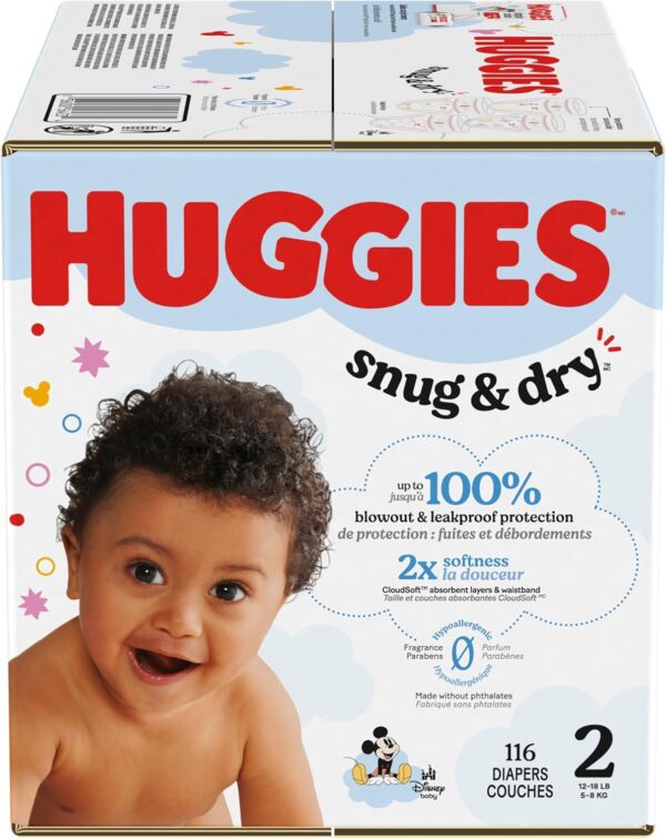 HUGGIES SNUG&Dry GIGA Diaper SZ2 116