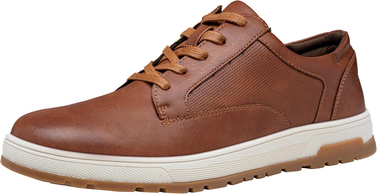 Jousen Mens Casual Shoes Retro Men’s Fashion Sneakers Simple Oxford Dress for Men