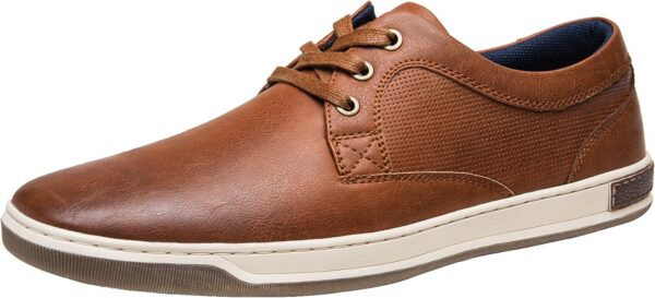 Jousen Men’s Fashion Sneakers Classic Retro Casual Shoes for Men Breathable Business Dress Sneaker
