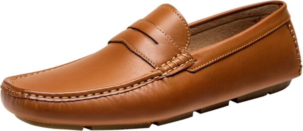 Jousen Men’s Loafers Casual Slip On Shoes Soft Penny Loafers for Men Lightweight Driving Boat Shoes