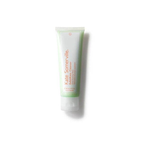 Kate Somerville ExfoliKate Cleanser – Daily Exfoliating Foaming Face Wash – Clinically Formulated Glycolic Acid and Lactic Acid Gentle Facial Scrub