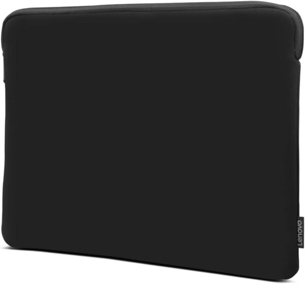 Lenovo Basic Laptop Sleeve 14 Inch Notebook/Tablet Compatible with MacBook Air/Pro Neoprene Material – Soft Fleece Lining – Zippered Top Opening – Black