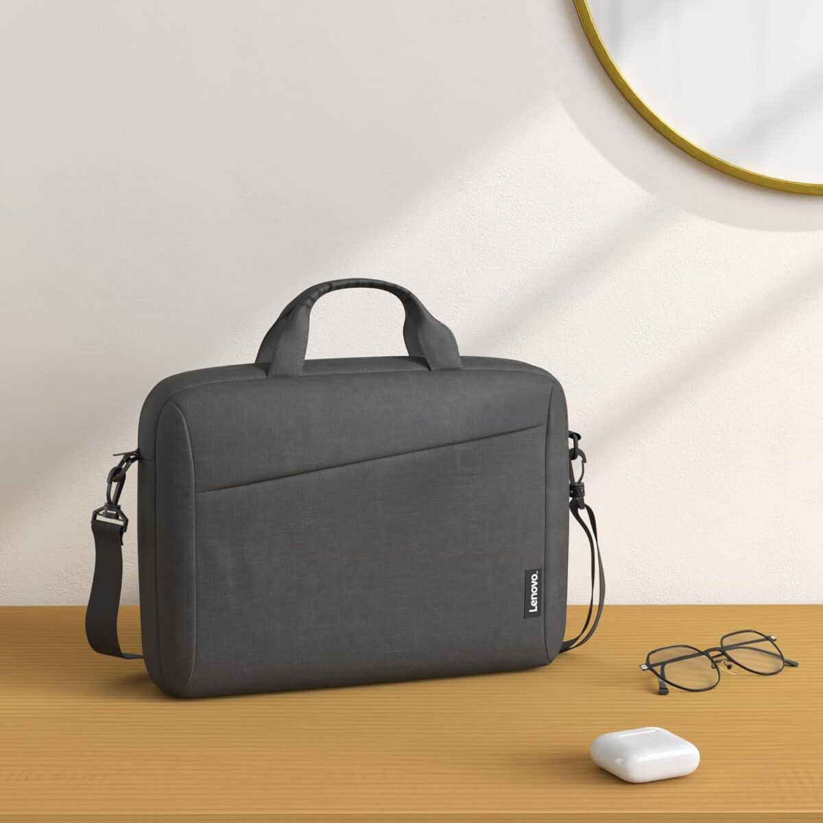 Lenovo Laptop Bag T210 Messenger Shoulder Bag for Laptop or Tablet Sleek Durable Water Repellent Fabric Lenovo Laptop Bag T210, Messenger Shoulder Bag for Laptop or Tablet, Sleek, Durable & Water-Repellent Fabric