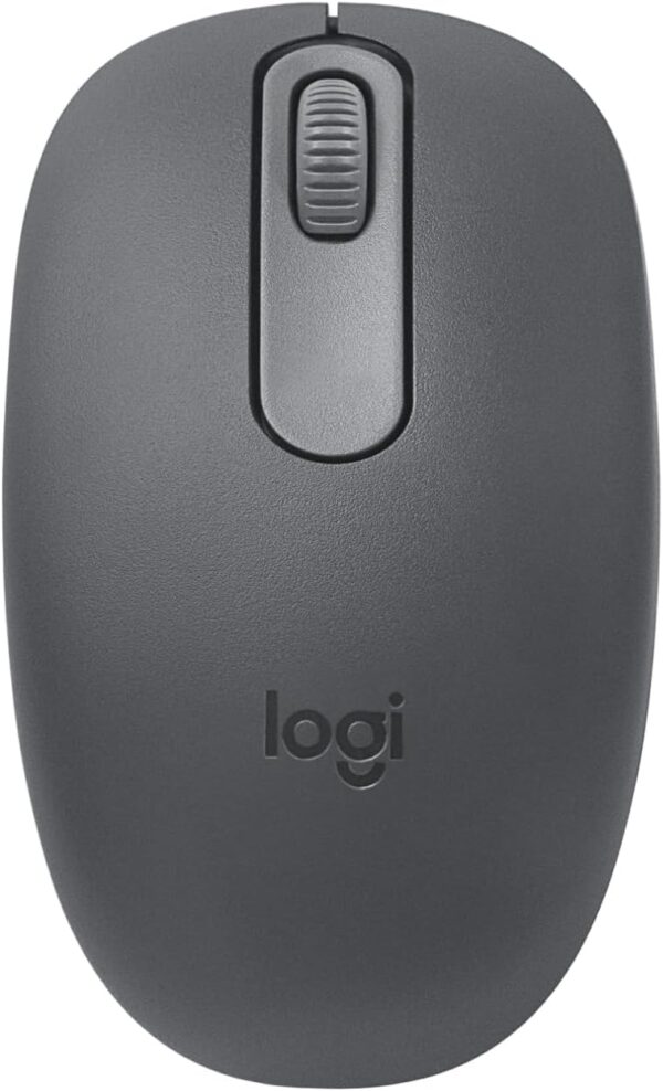 Logitech M196 Bluetooth Wireless Mouse, Compact and Portable Mouse for Laptops, Tablets and More, 12-Month Battery, Smooth Tracking, Compatible with PC and Mac, Windows and macOS – Graphite